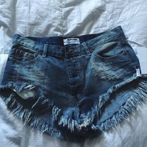 One teaspoon shorts